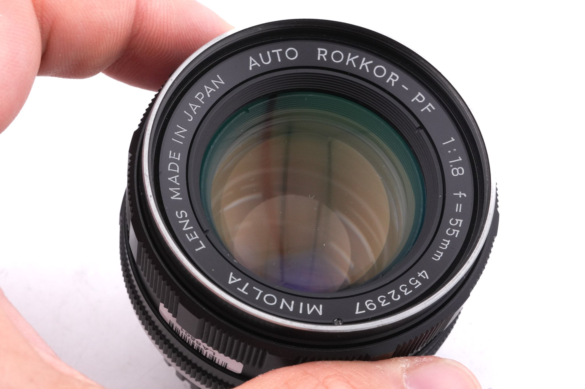 Minolta 55mm f1.8 Auto Rokkor-PF