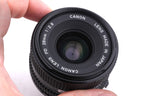 Canon 28mm f2.8 FDn