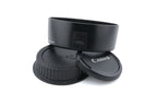 Canon 35mm f2 + EW-65 II Lens Hood