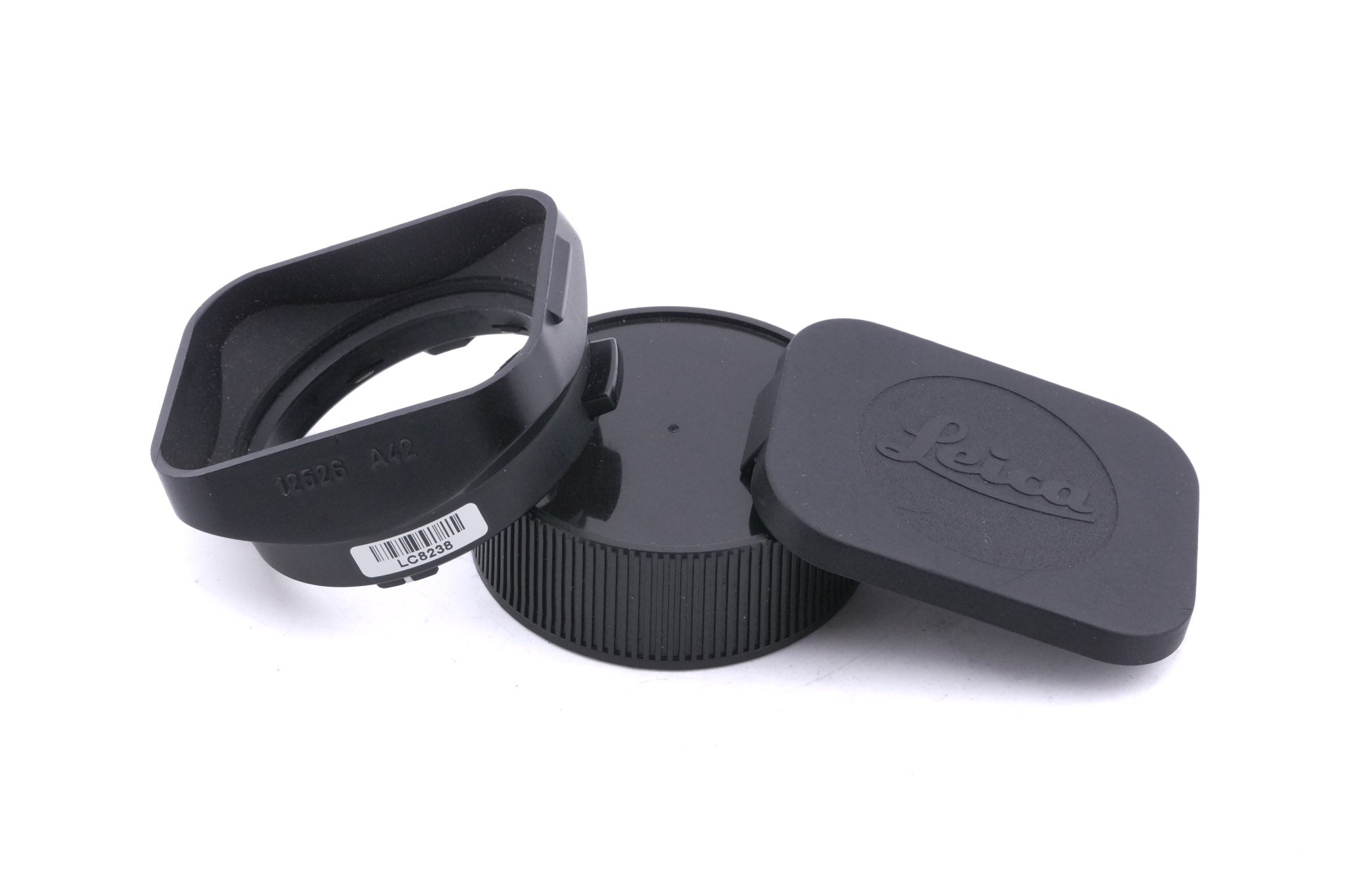 Leica 35mm f2 Summicron-M ASPH. (Type I) (Silver, 11882) + Lens Hood (35mm f2 ASPH. / 28mm f2.8 ASPH.) (A42) (12526)