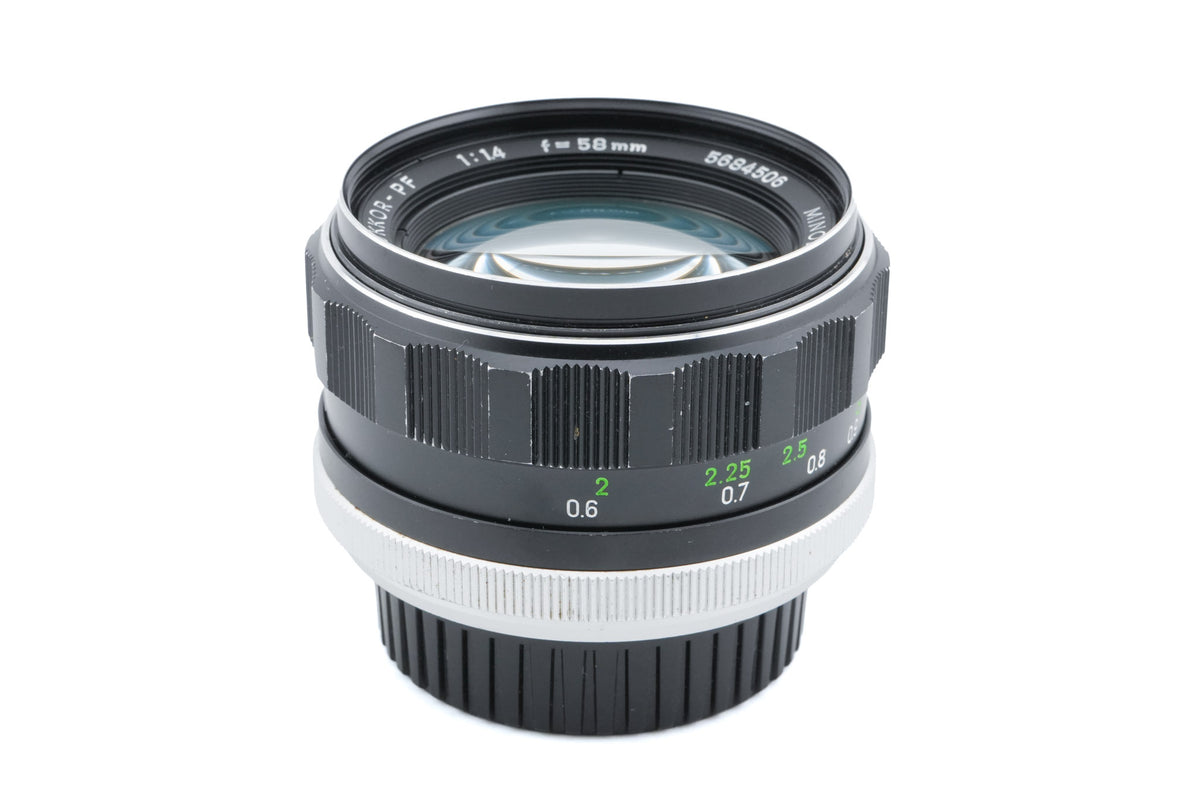 Minolta 58mm f1.4 MC Rokkor-PF