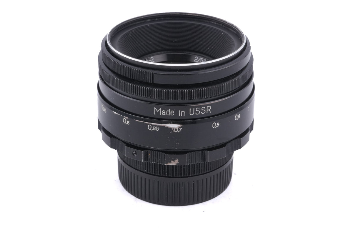 Helios 58mm f2 Helios-44-2