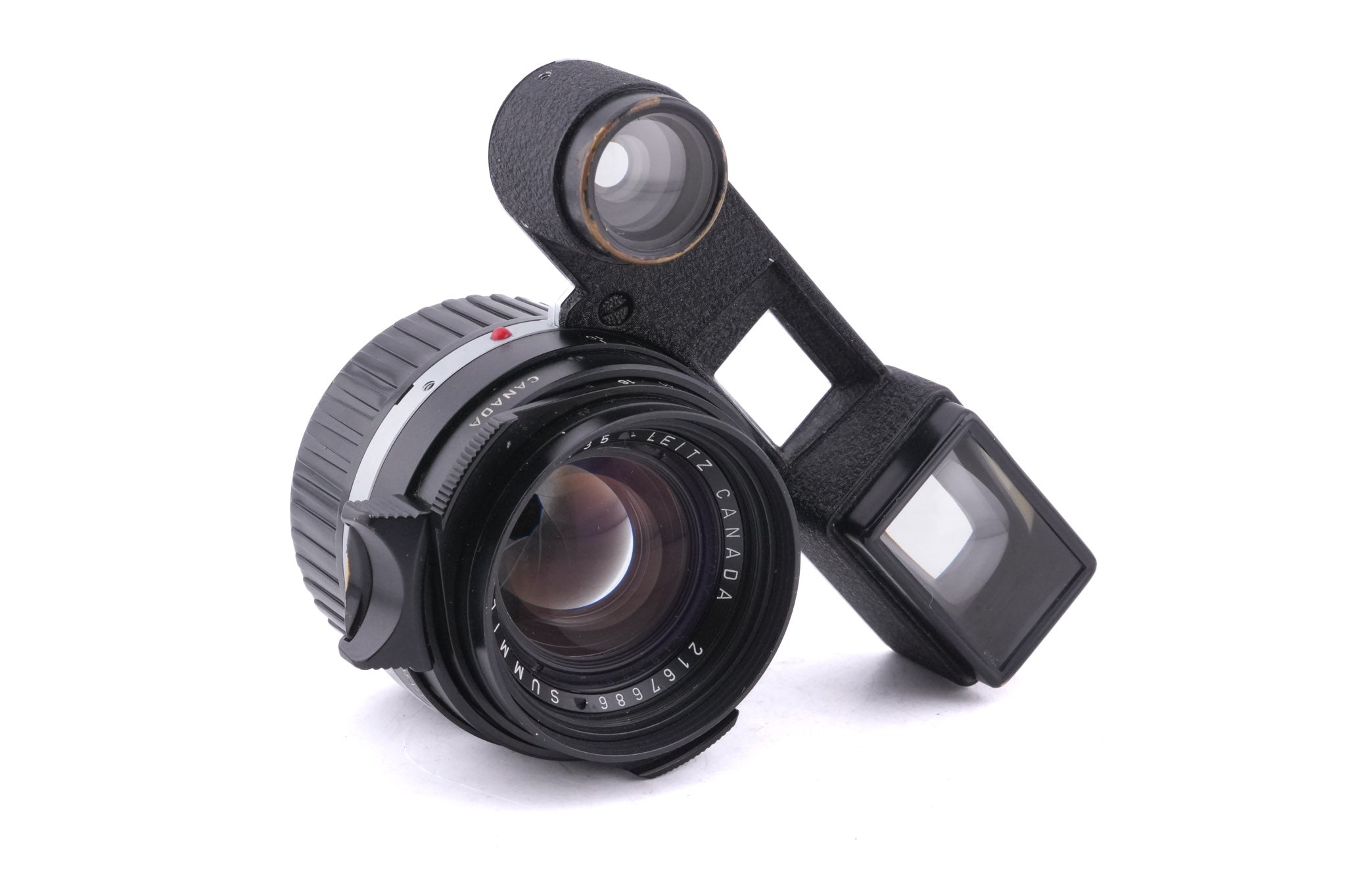 Leica 35mm f1.4 Summilux (Type II) (Goggles, Black Paint Brass Infinity Lock) (11871)