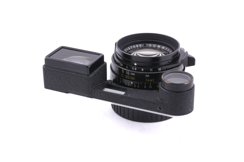 Leica 35mm f1.4 Summilux (Type II) (Goggles, Black Paint Brass Infinity Lock) (11871)