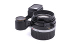 Leica 35mm f1.4 Summilux (Type II) (Goggles, Black Paint Brass Infinity Lock) (11871)