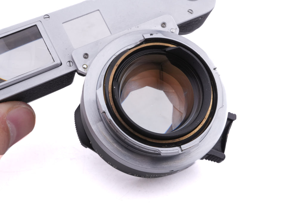 Leica 35mm f1.4 Summilux (Type II) (Goggles, Black Paint Brass Infinity Lock) (11871)
