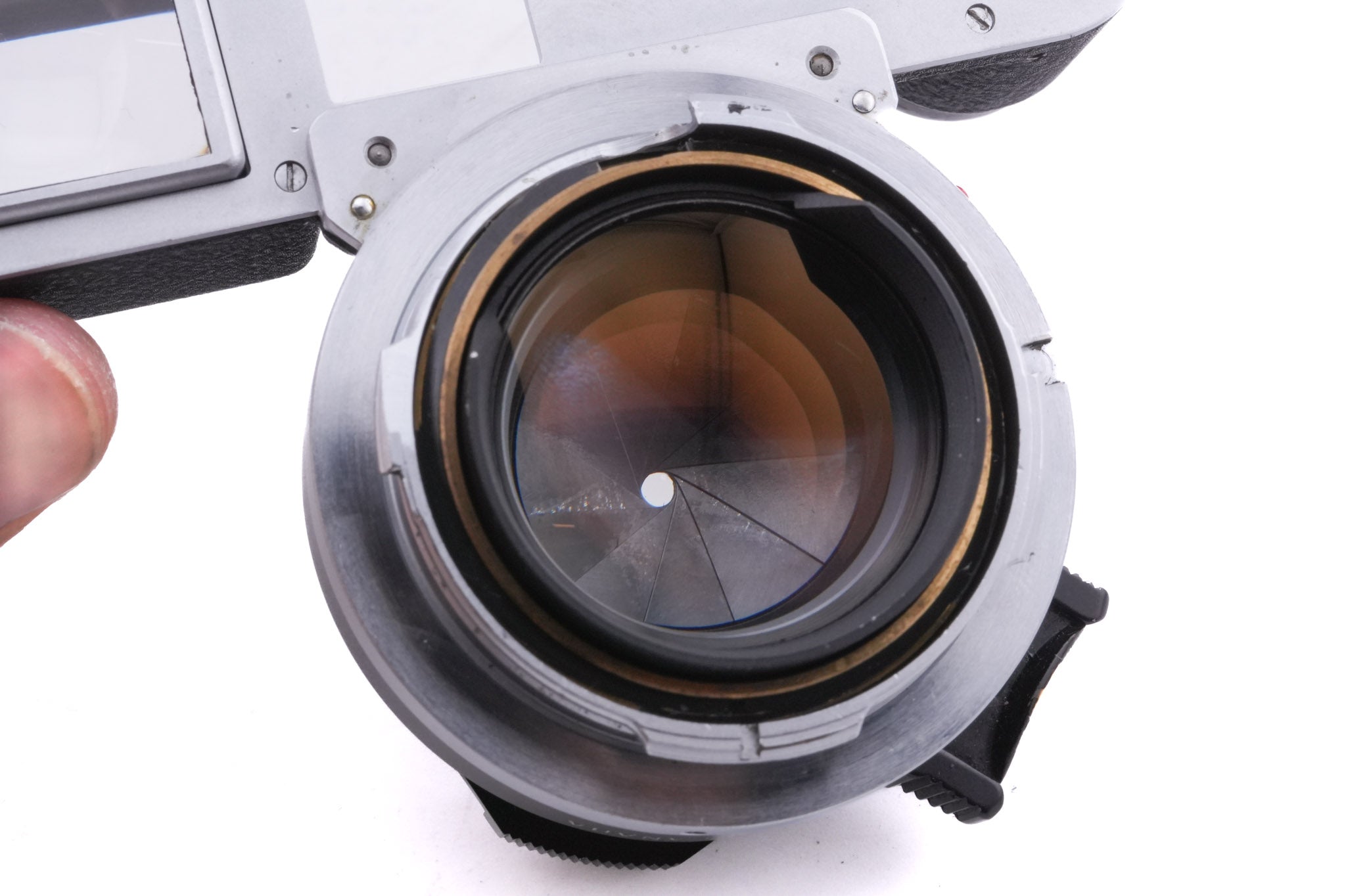 Leica 35mm f1.4 Summilux (Type II) (Goggles, Black Paint Brass Infinity Lock) (11871)