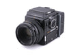 Zenza Bronica SQ-A + 80mm f2.8 Zenzanon-PS + SQ 6x6 120 Roll Film Back + Waist Level Finder