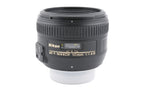 Nikon 50mm f1.8 AF-S Nikkor G