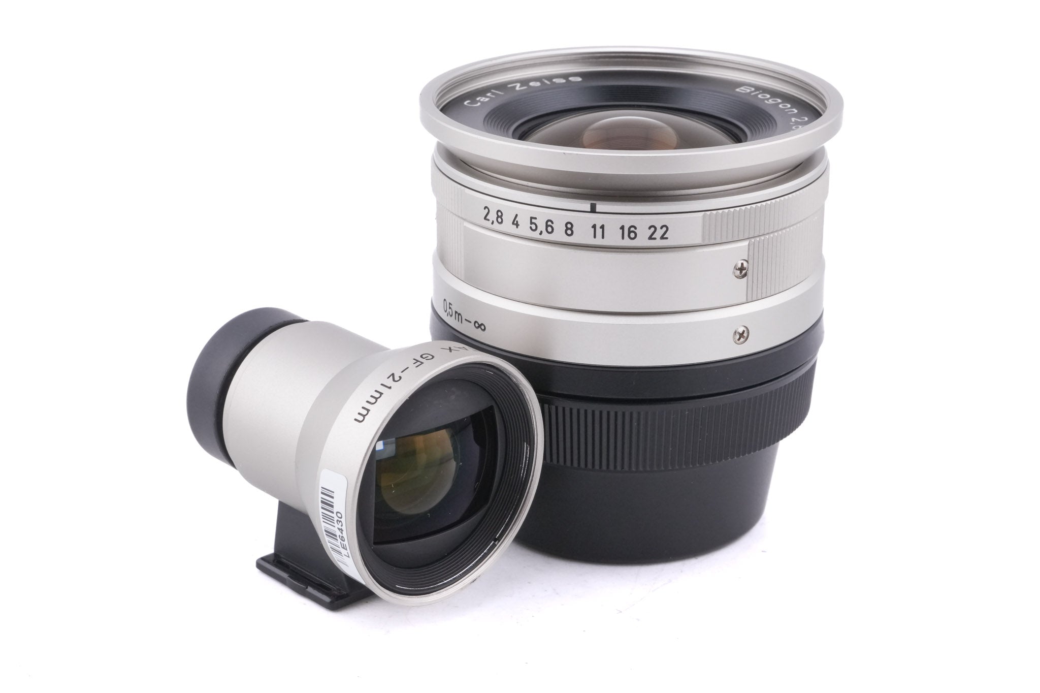 Carl Zeiss 21mm f2.8 Biogon T* + GF-21mm Optical Viewfinder