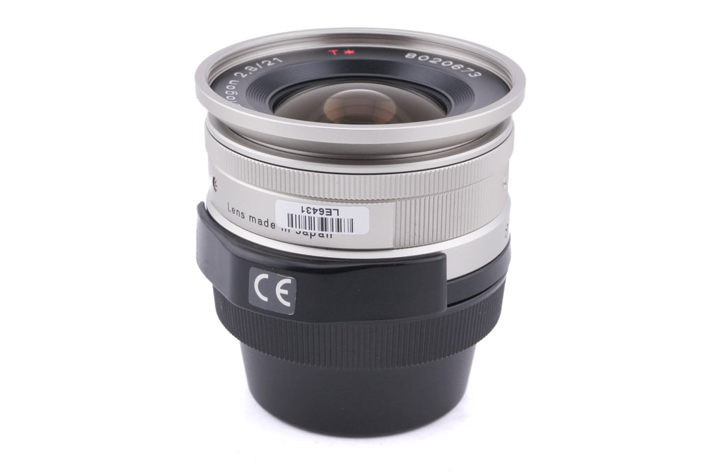 Carl Zeiss 21mm f2.8 Biogon T* + GF-21mm Optical Viewfinder