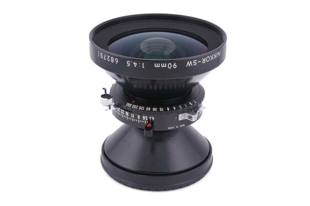 Nikon 90mm f4.5 Nikkor-SW (Shutter)