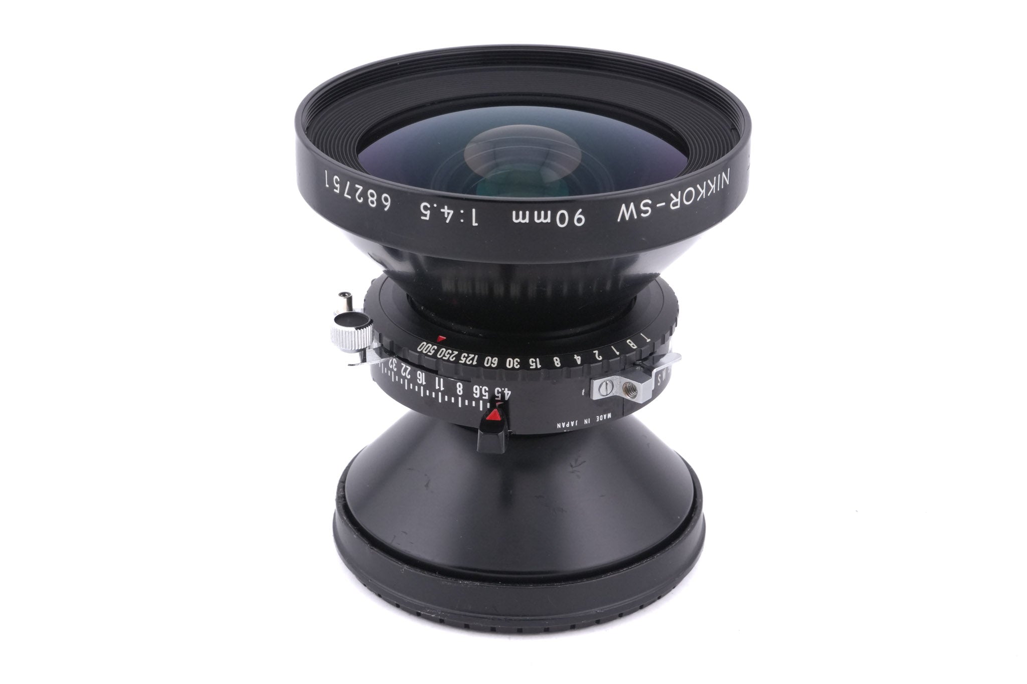 Nikon 90mm f4.5 Nikkor-SW (Shutter)