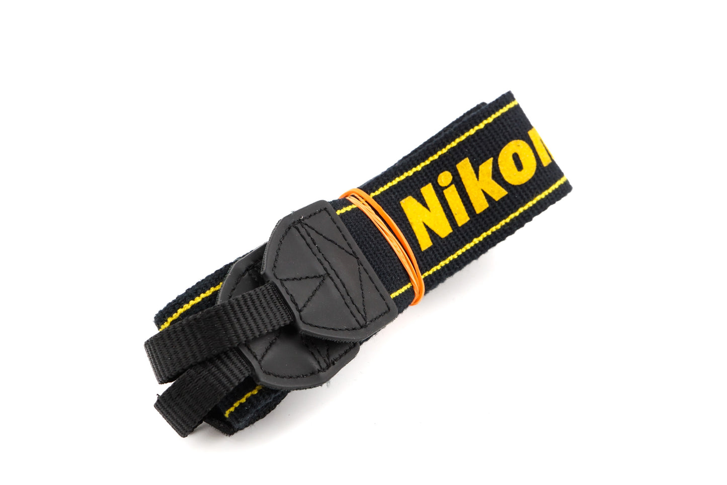 Nikon Black & Yellow Fabric Neck Strap - Accessory