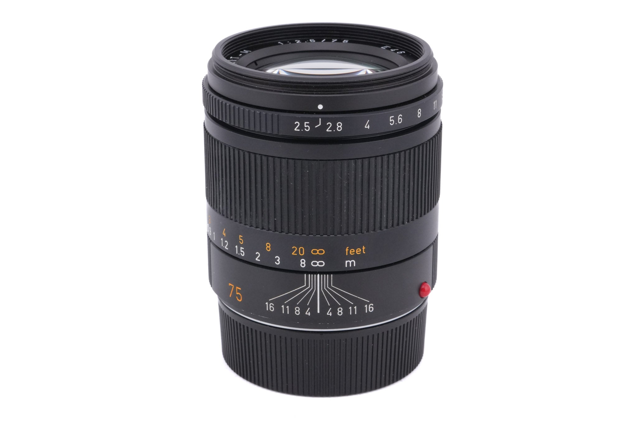 Leica 75mm f2.5 Summarit-M (11645) - Lens