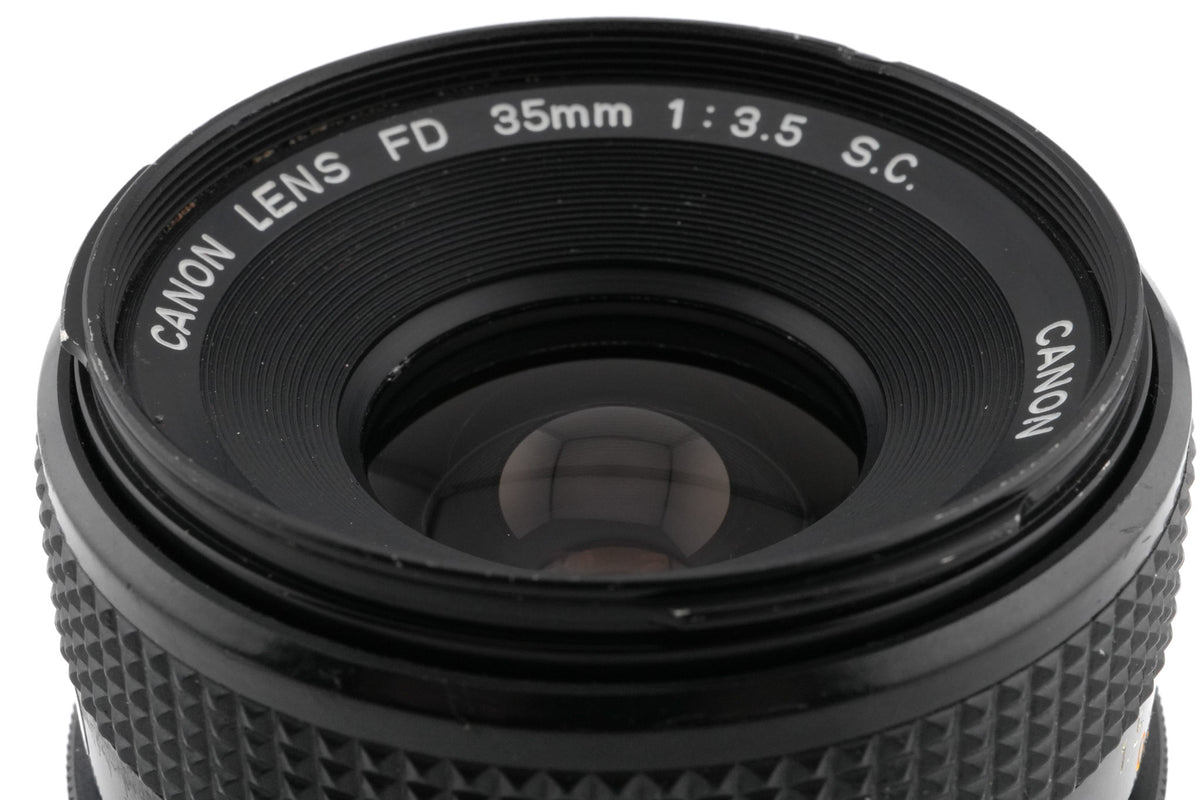 Canon 35mm f3.5 S.C.