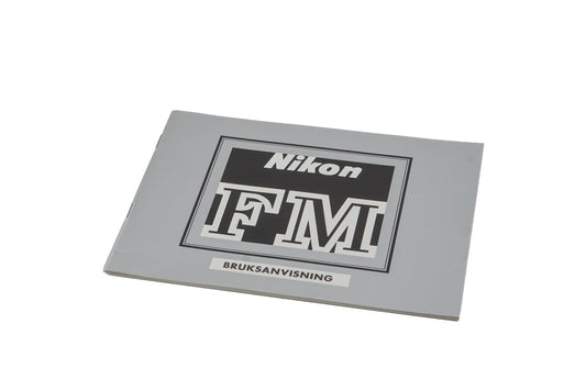 Nikon FM Instruction Manual