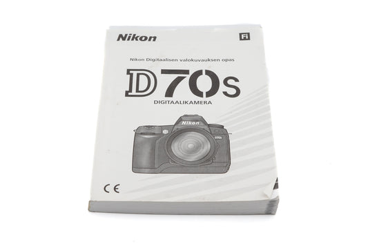 Nikon D70s Instructions