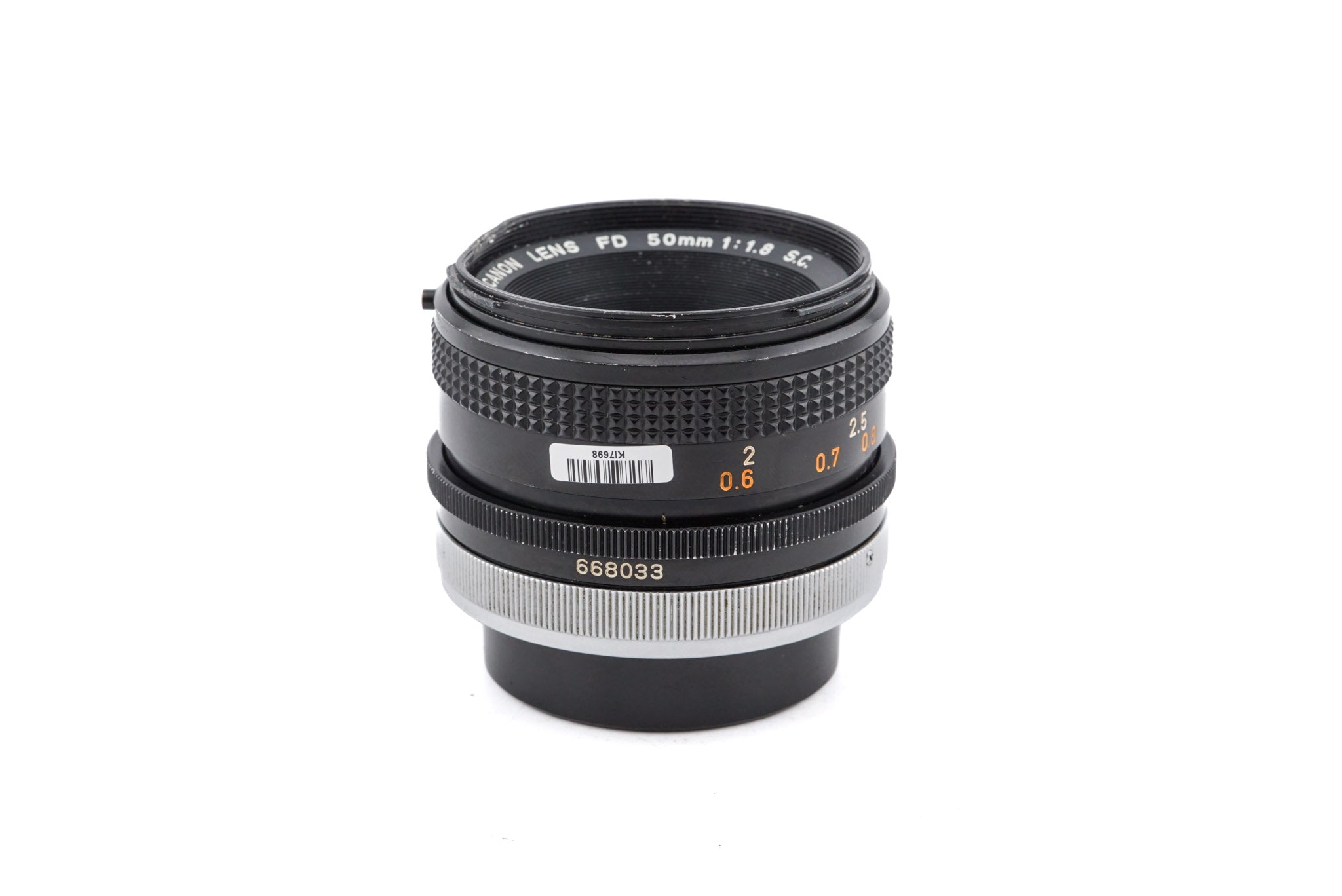 Canon 50mm f1.8 S.C. – Kamerastore