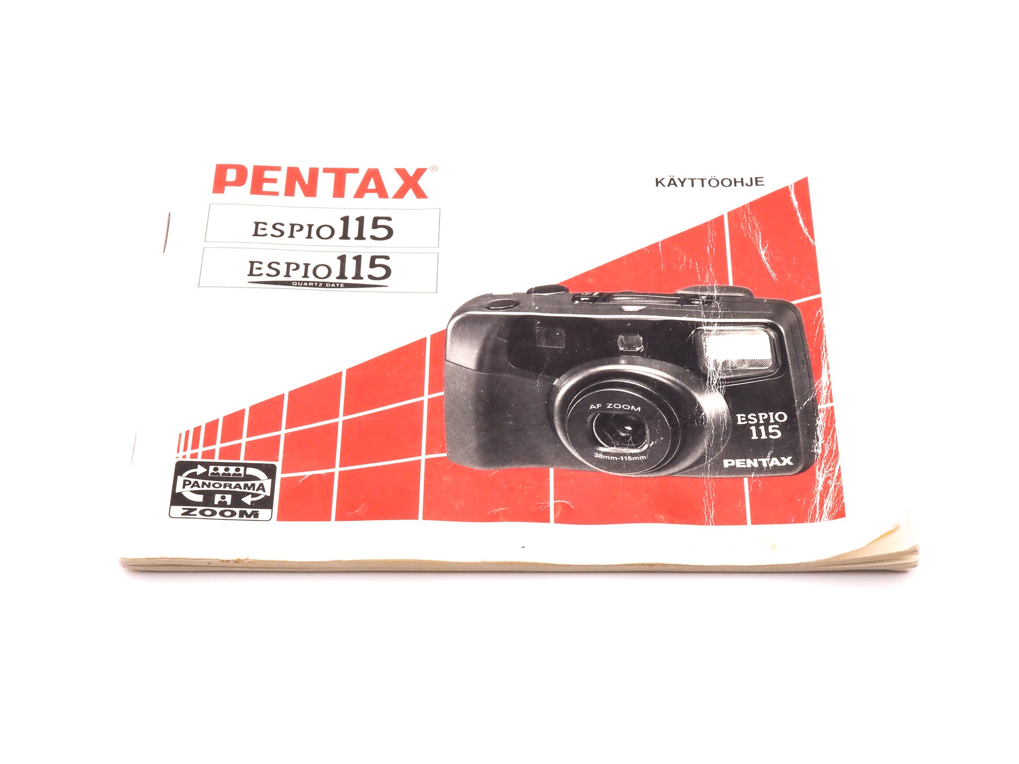 Pentax Espio 115/115 Quartz Date Instruction Manual – Kamerastore