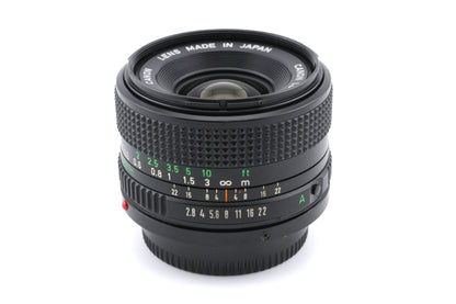 Canon 28mm f2.8 FDn