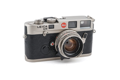 Leica M6 (Titanium, 10412) + 35mm f1.4 Summilux-M (Type II) (Titanium, 11860)