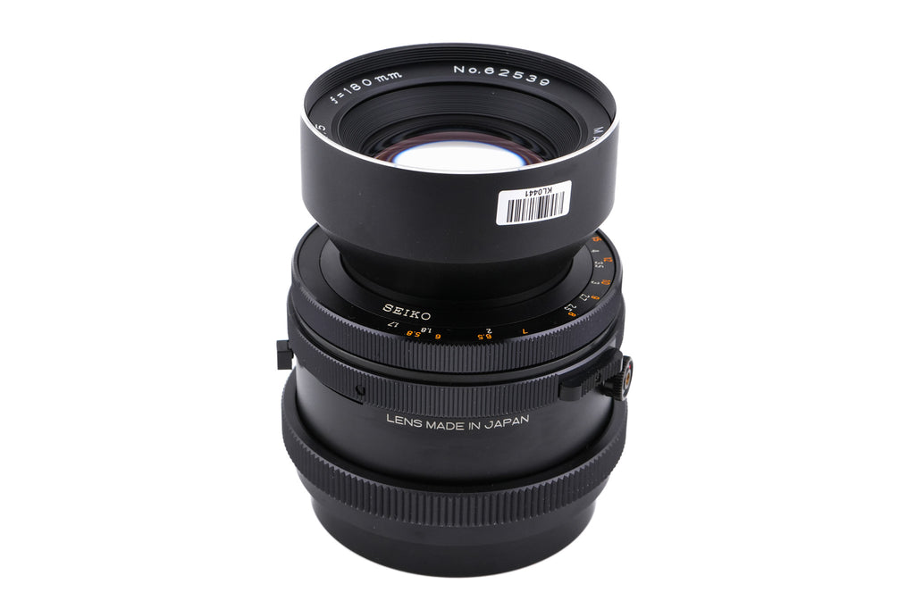 Mamiya 180mm f4.5 Sekor C