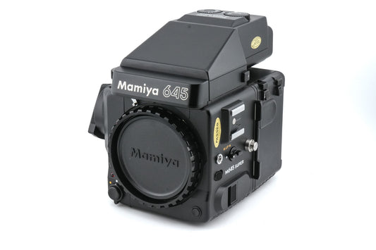 Mamiya M645 Super + AE Prism Finder N + 120/220 Roll Film Holder N