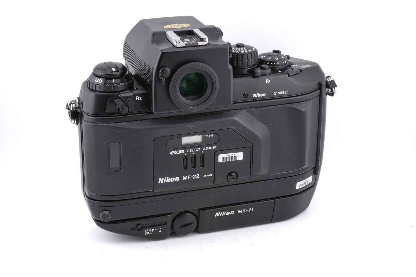 Nikon F4s + MF-22 Databack