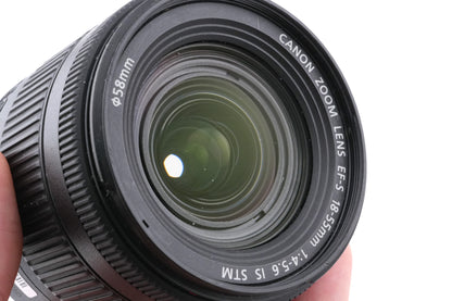 Canon 18-55mm f4-5.6 IS STM