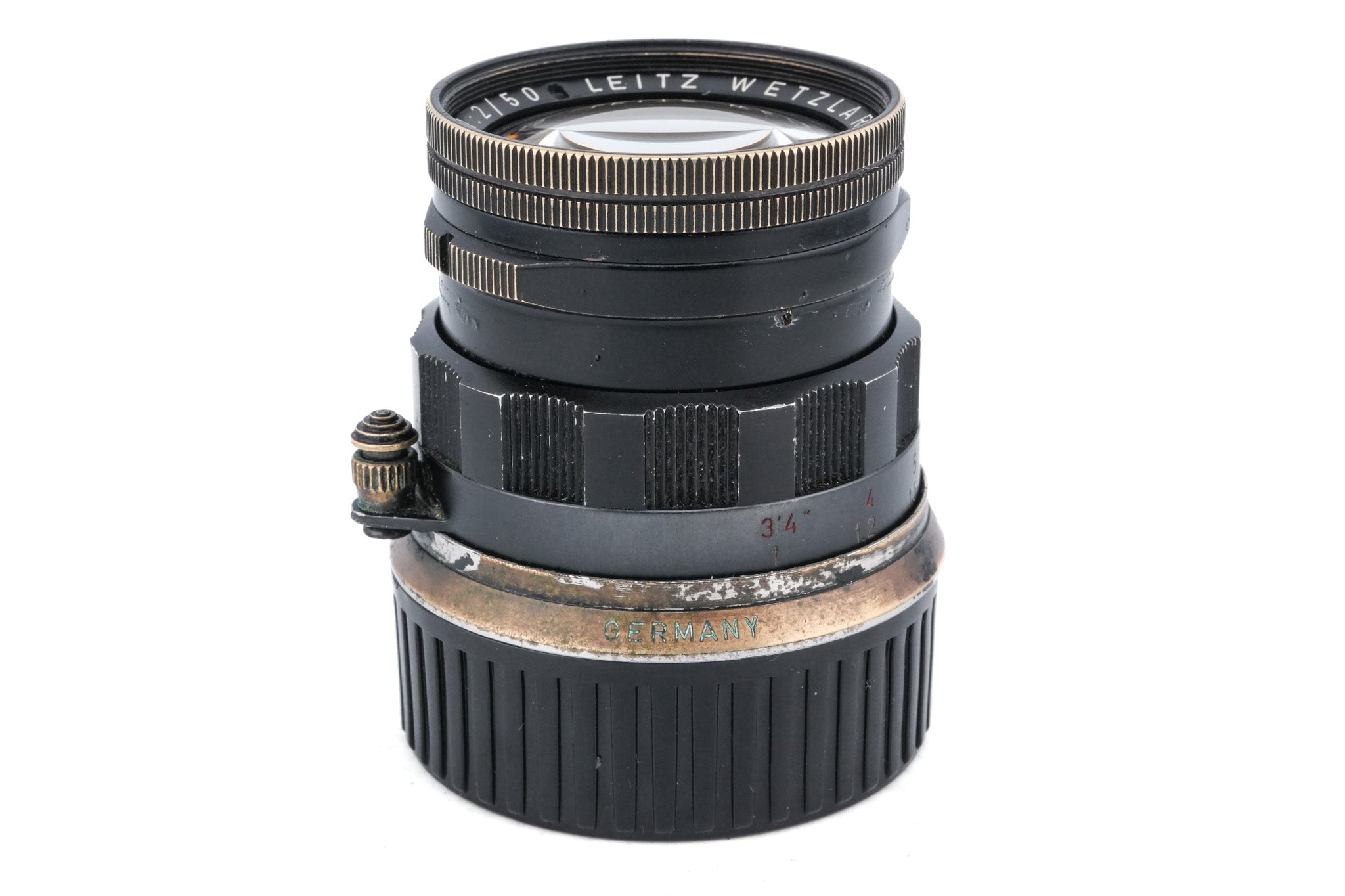 Leica 50mm f2 Summicron (Type II) (Black Paint, 11117) + 39mm Green Filter X 1 C. E39