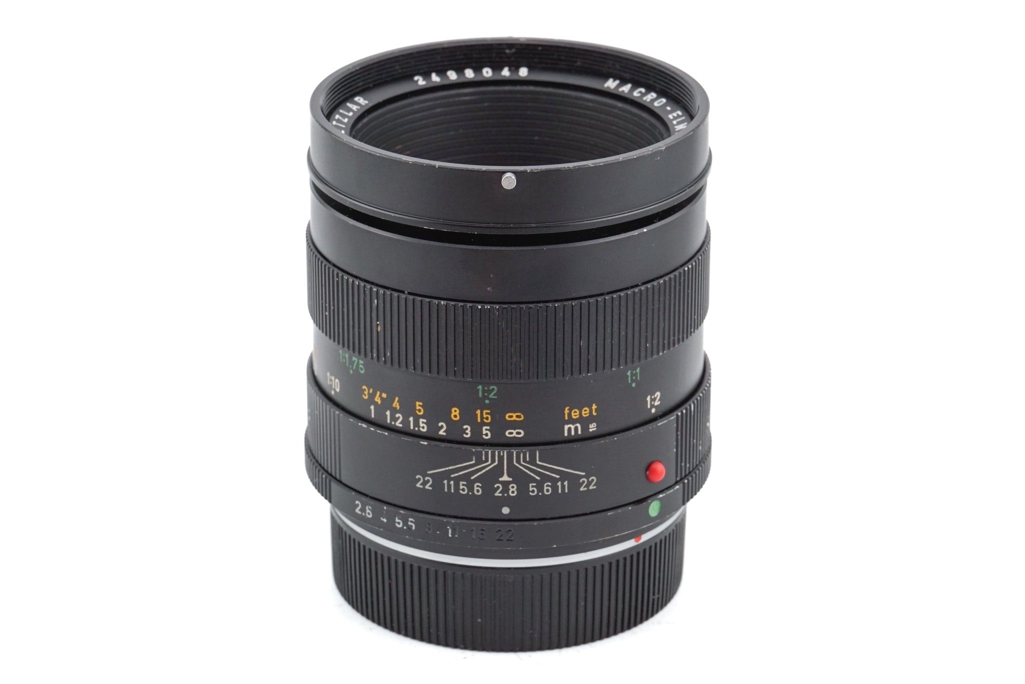 Leica 60mm f2.8 Macro-Elmarit-R (Type I) (3-Cam) (11205) - Lens