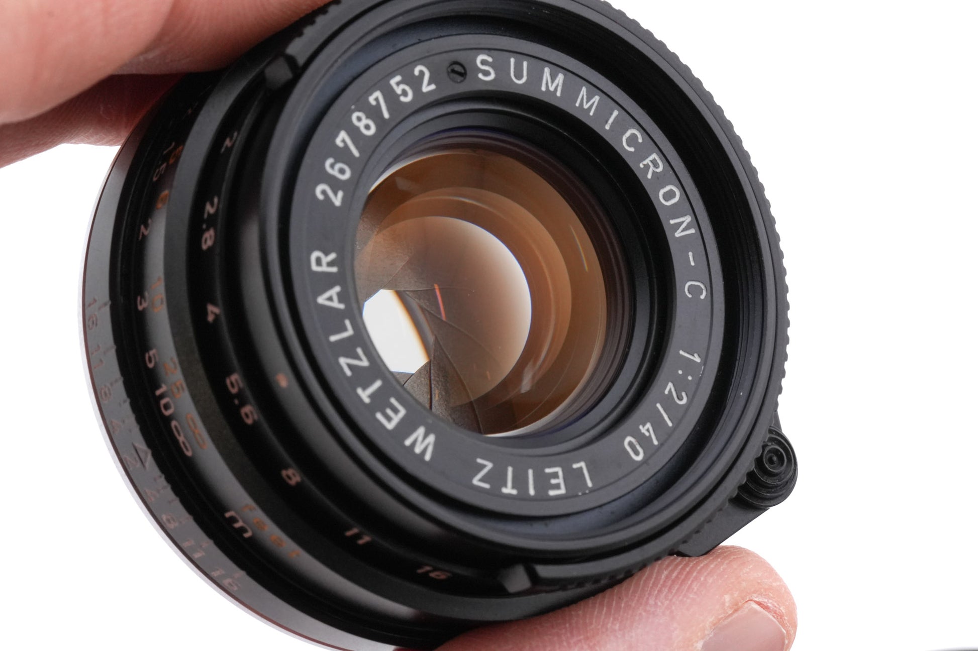 Leica 40mm f2 Summicron-C (11542) – Kamerastore