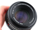 Minolta 50mm f1.7 MD Rokkor
