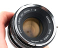 Canon 50mm f1.8 (Chrome Nose)