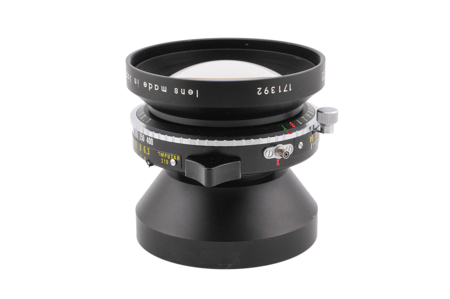 Computar 210mm f6.3 Symmetrigon (Shutter)
