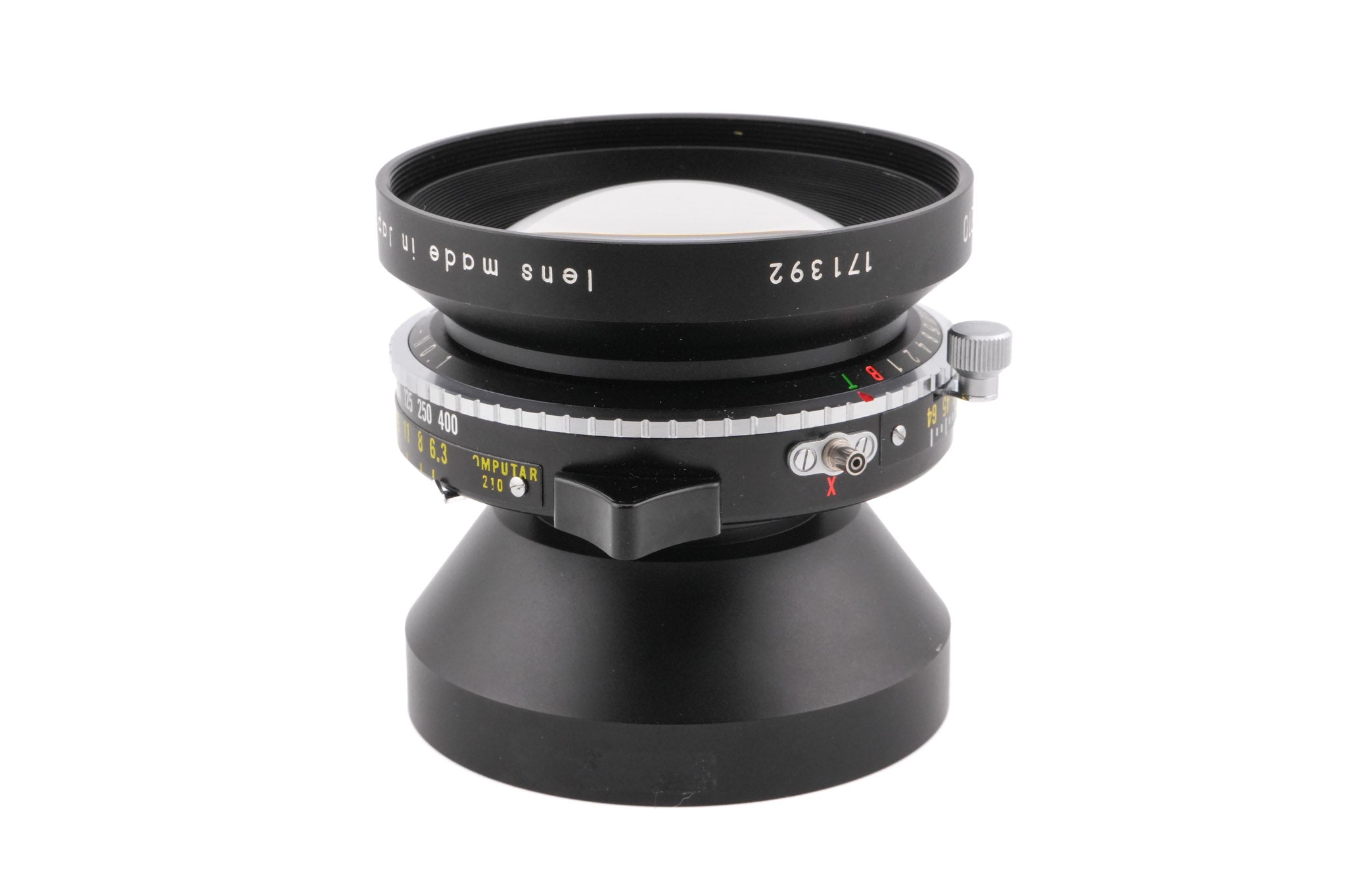 Computar 210mm f6.3 Symmetrigon (Shutter)