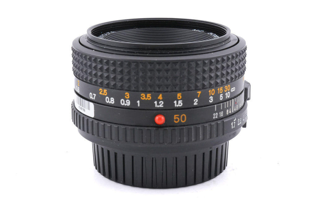 Minolta 50mm f1.7 MD