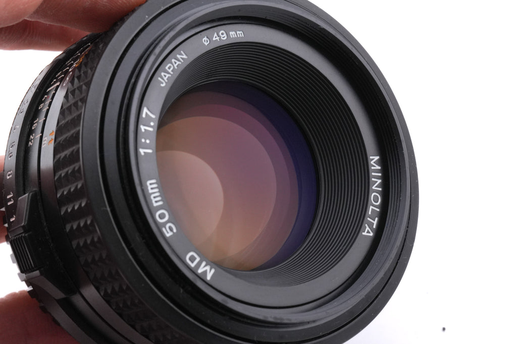 Minolta 50mm f1.7 MD