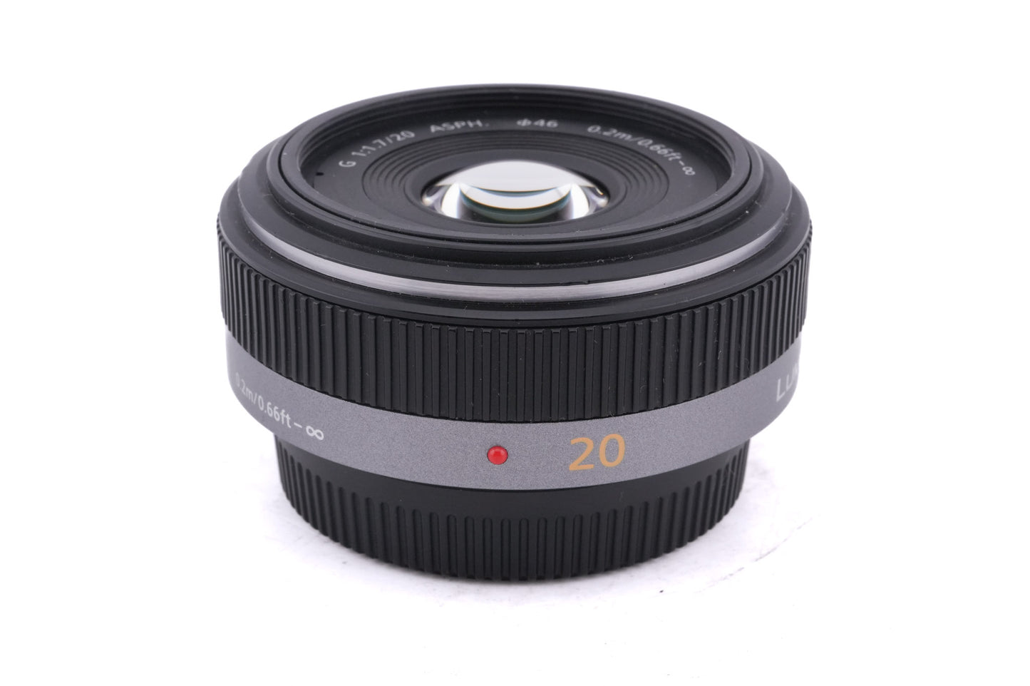 Panasonic 20mm f1.7 Lumix G ASPH. (H-H020A)