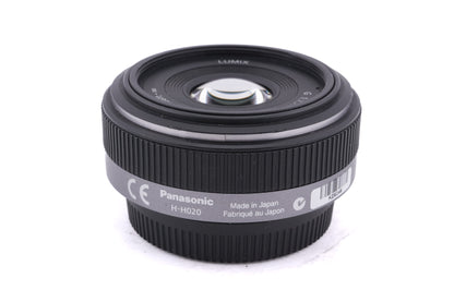 Panasonic 20mm f1.7 Lumix G ASPH. (H-H020A)