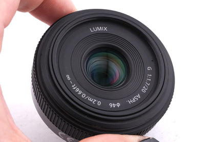 Panasonic 20mm f1.7 Lumix G ASPH. (H-H020A)