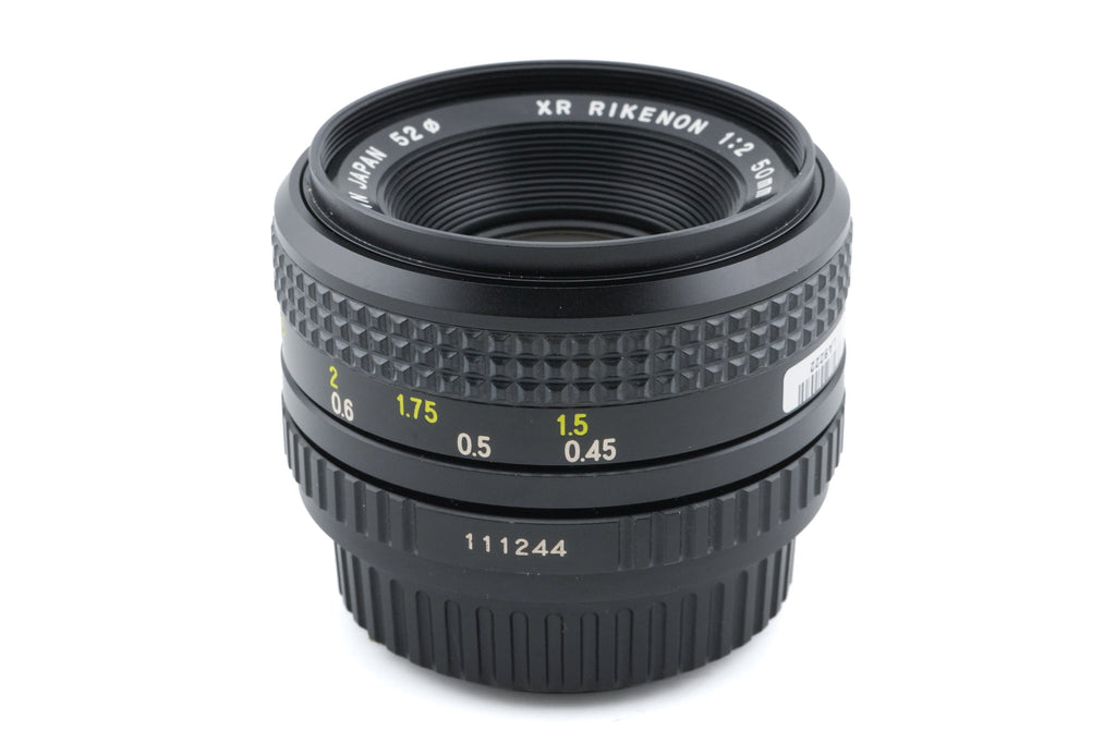 Ricoh 50mm f2 XR Rikenon