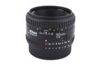 Nikon 50mm f1.8 AF Nikkor