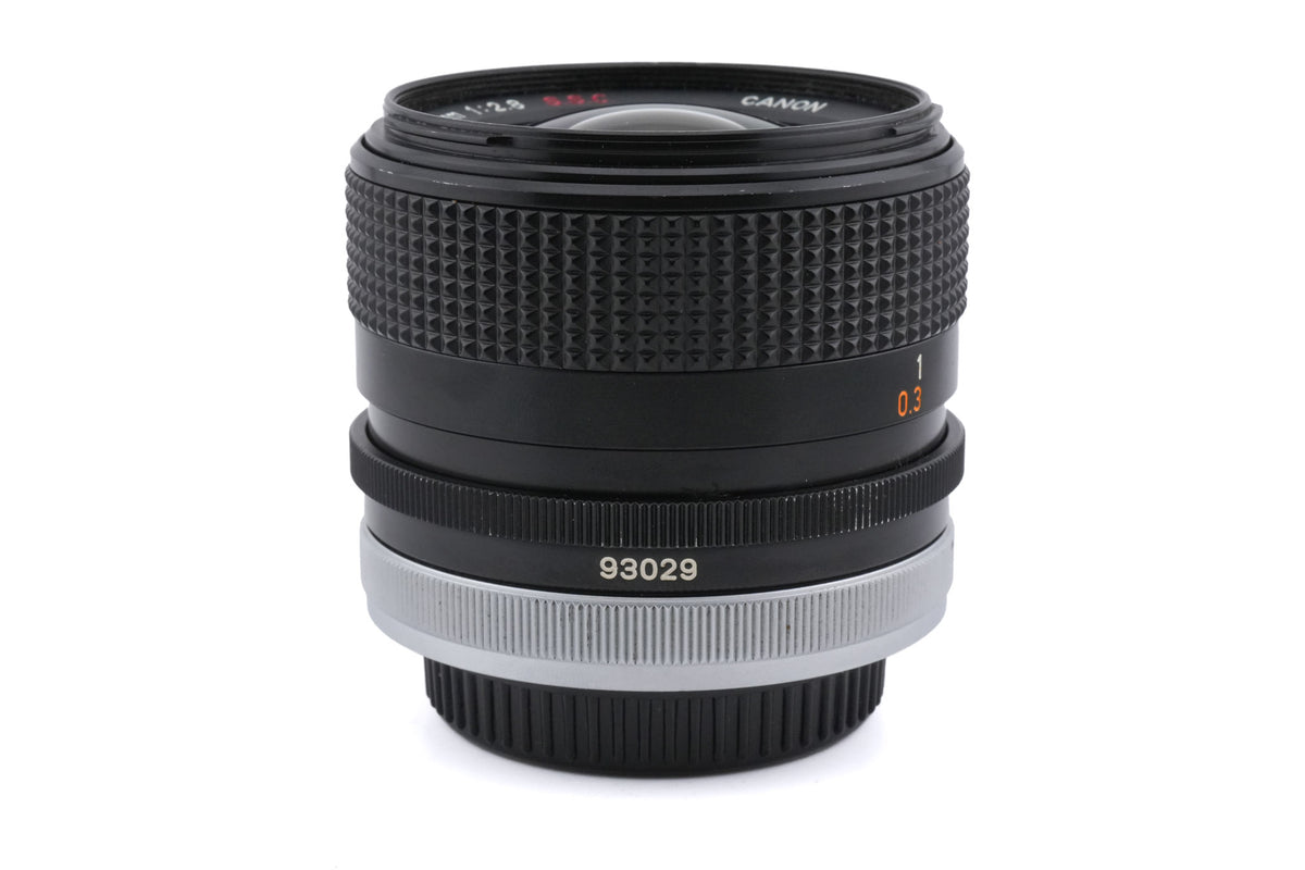Canon 24mm f2.8 S.S.C.