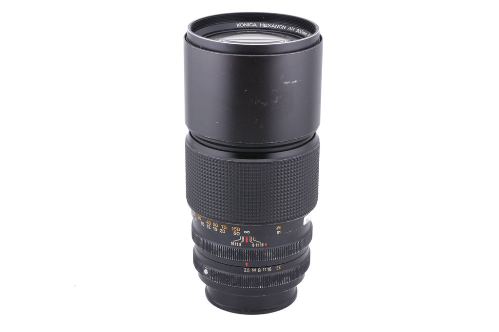 Konica 200mm f3.5 Hexanon AR