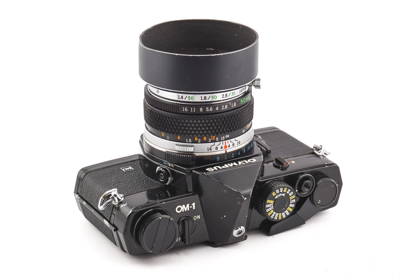 Olympus OM-1 MD + 50mm f1.8 F.Zuiko Auto-S + Metal Lens Hood for 50mm