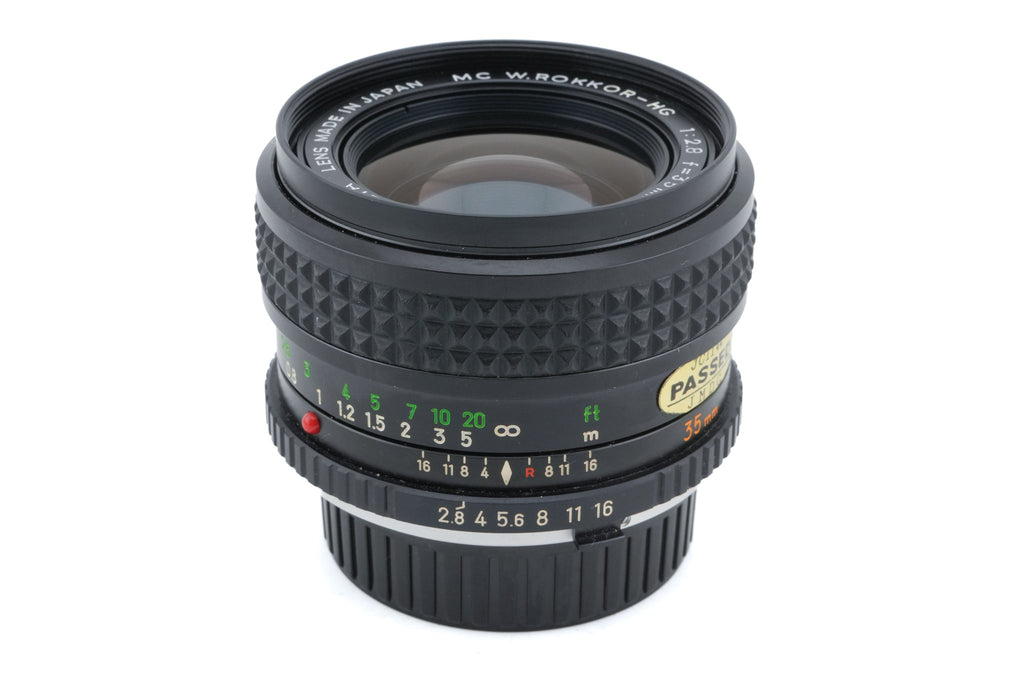 Minolta 35mm f2.8 MC W.Rokkor-HG