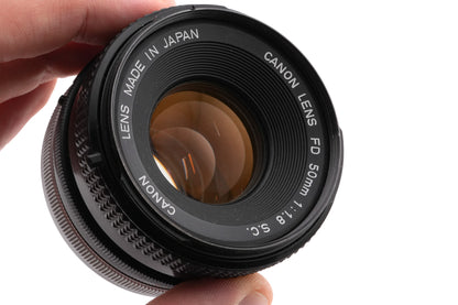 Canon 50mm f1.8 S.C.