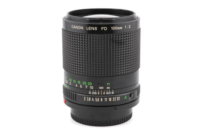 Canon 100mm f2 FDn